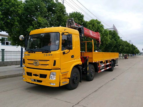 東風(fēng)小三軸隨車(chē)吊 10噸與12噸車(chē)型圖片解析與應(yīng)用指南