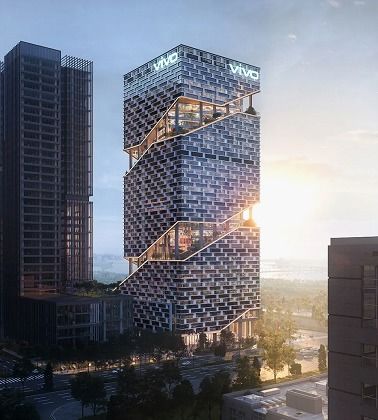vivo深圳新總部工程對公眾亮相，引領(lǐng)前海新科技風潮